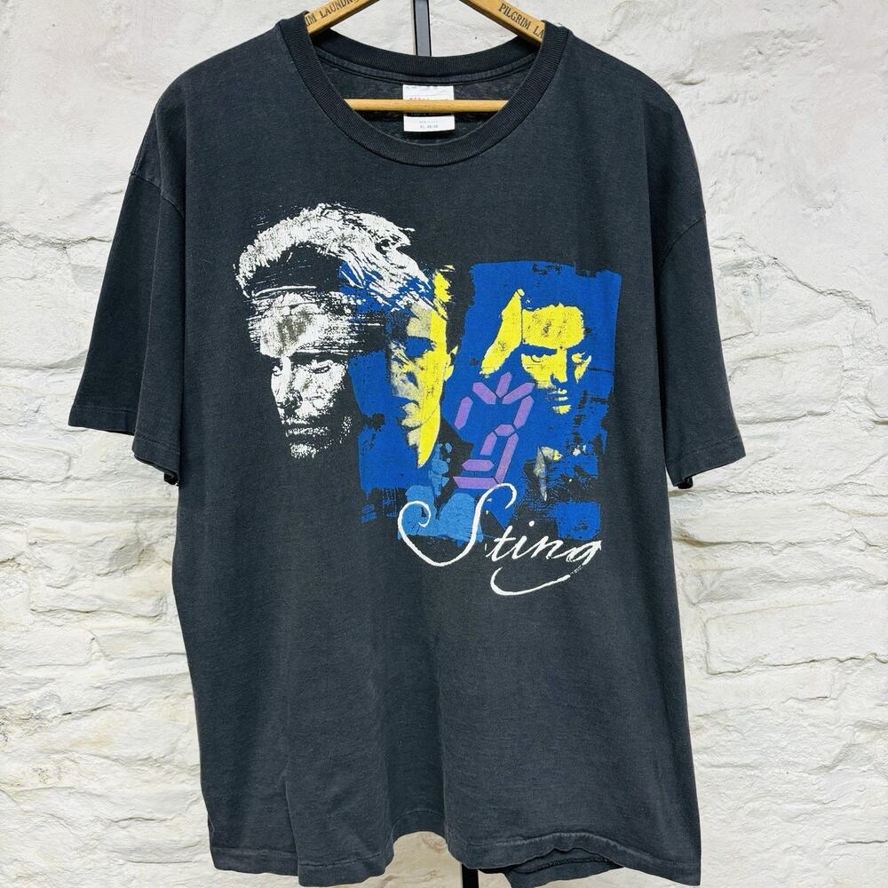 Sting Vintage 90s Band T shirt Promo Winterland Rock Express Tour Merch USA